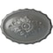 Ekena Millwork Oxford Ceiling Medallion, Hand-Painted Silver, 16 7/8"W x 11 3/4"H x 1 1/2"P CM16OXSLS - alternate 1